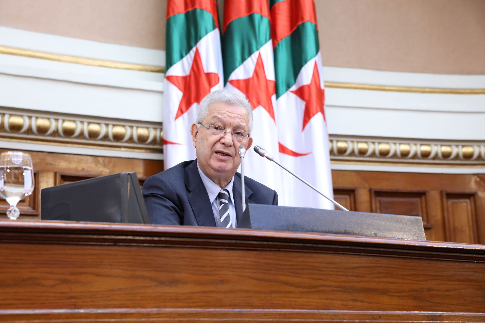 السيد عزوز ناصري، رئيس مجلس الأمة، يهنئ بمناسبة حلول السنة الهجرية الجديدة، على حسابه بمنصة X