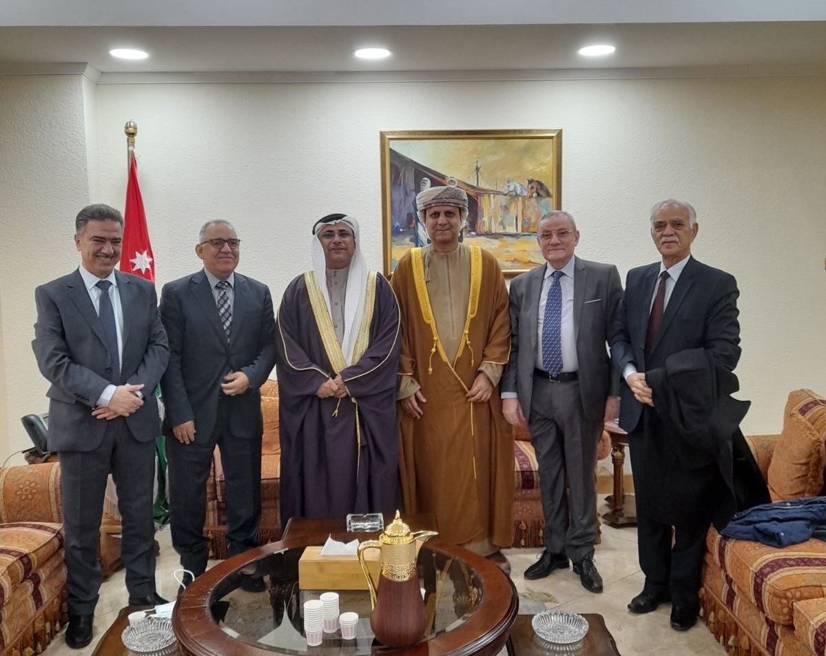 وفد برلماني عن مجلس الأمة يزور البرلمان العربي
