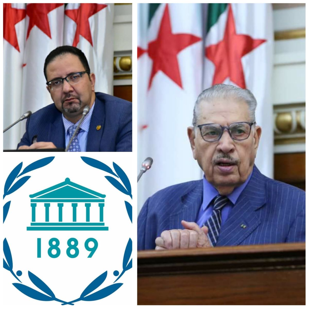 رسالة تهنئة إلى ممثلي البرلمان الجزائري في الاتحاد البرلماني الدولي وإلى السيد أحمد خرشي نائب رئيس مجلس الأمة، بمناسبة انتخابه نائباً لرئيس اللجنة التنفيذية للاتحاد البرلماني الدولي