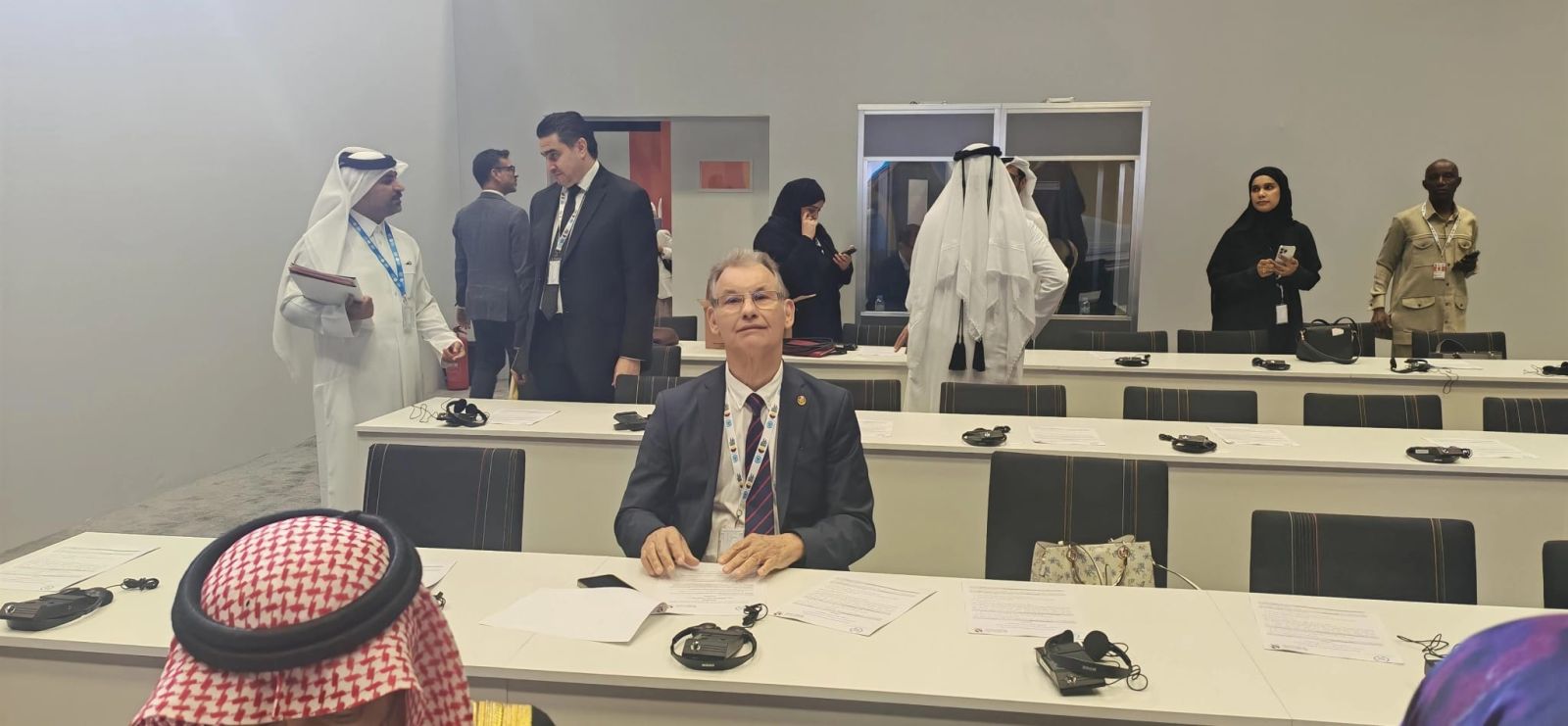 مشاركة السيد حبيب دواقي، في أشغال المنتدى البرلماني في القمة العالمية الثانية للتنمية الاجتماعية