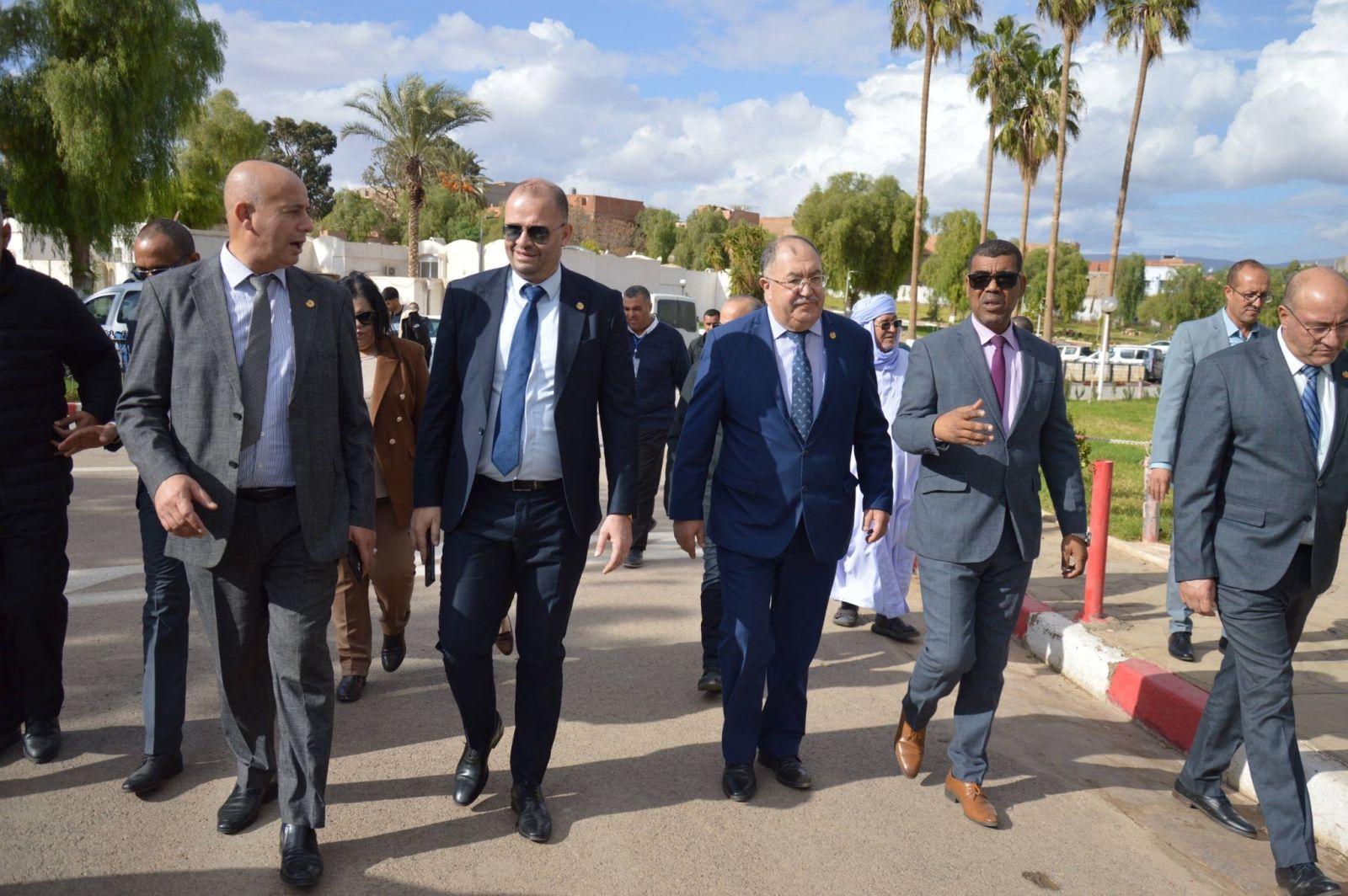 وفد البعثة الاستعلامية المؤقتة عن لجنة الثقافة والإعلام والشبيبة والسياحة لمجلس الأمة يواصل زيارته التفقدية لولاية تلمسان